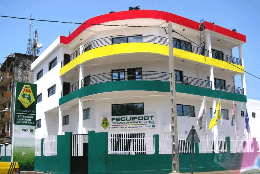 Le siège de la Fédération guinéenne de football à Conakry